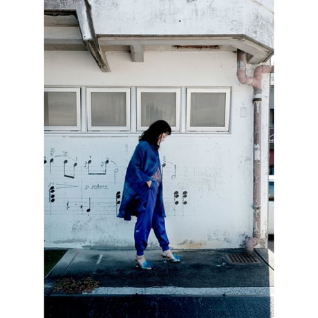 LOCHARRON / mohair check cape