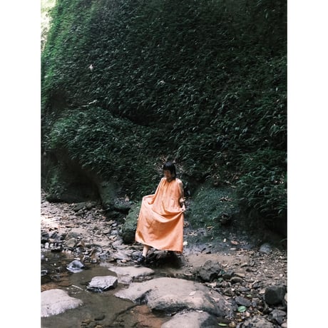 eski.  original dress / overdye "orange"
