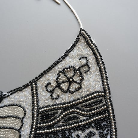 Beaded Halter Bustier