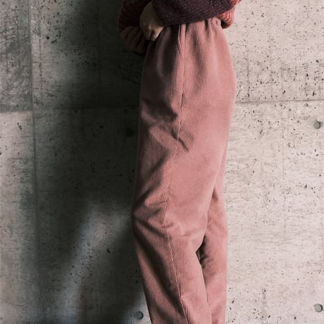 smoky pink easy pants