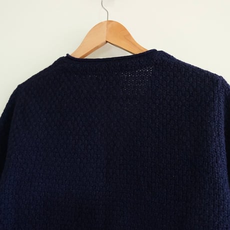 60s Navy Wool Cardigan