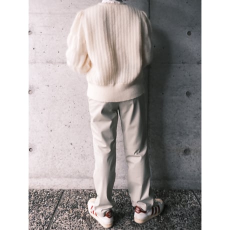 mohair mix knit cardigan
