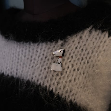 ZUNI / SNOOPY brooch (pendant top)