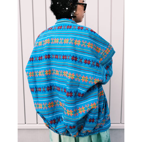 colorful embroidery jacket