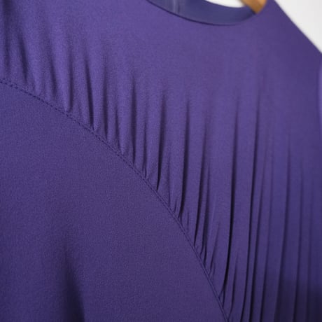 rayon purple dress