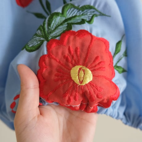 remake embroidery tops