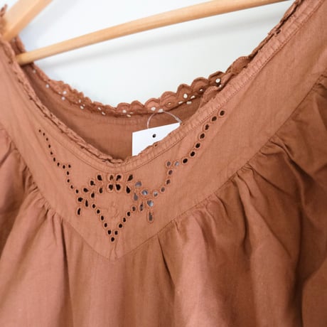 antique overdye cotton dress