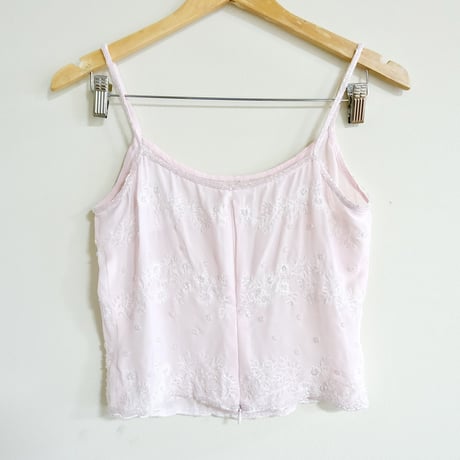 embroidery×beads camisole