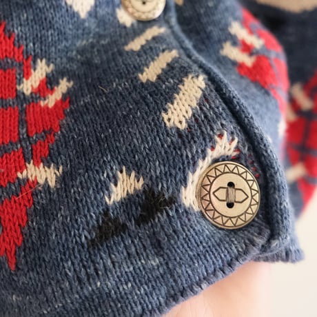 cowboy knit cardigan / made in usa
