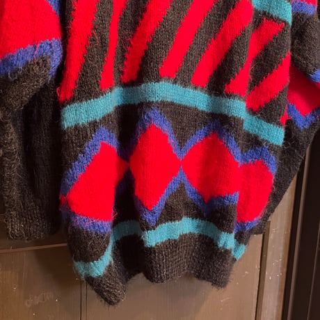 design knit cardigan