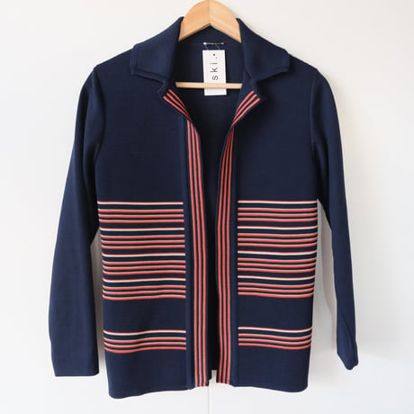 〜70s poly jersey cardigan