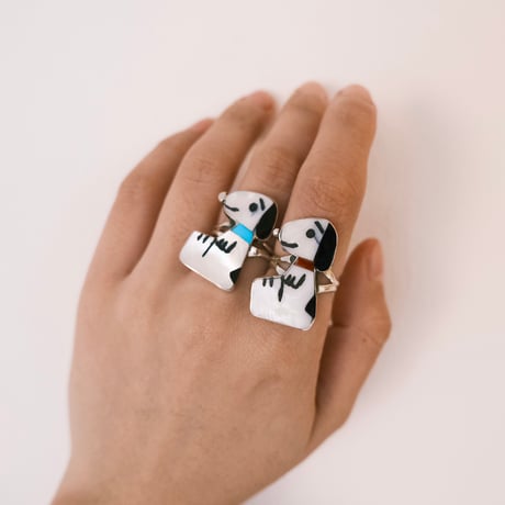ZUNI / "SNOOPY" ring