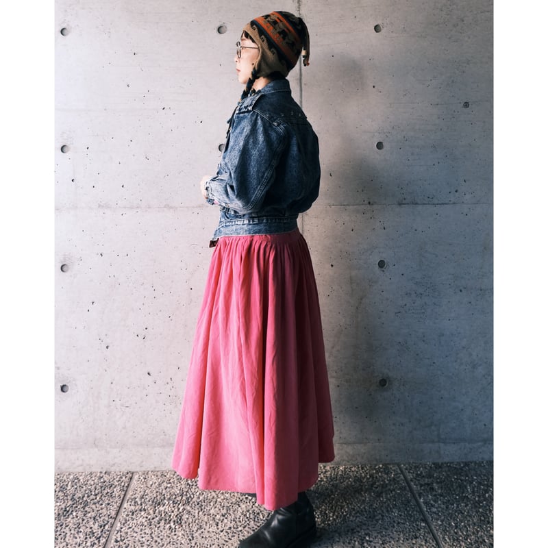 corduroy flare dress | e s k i .