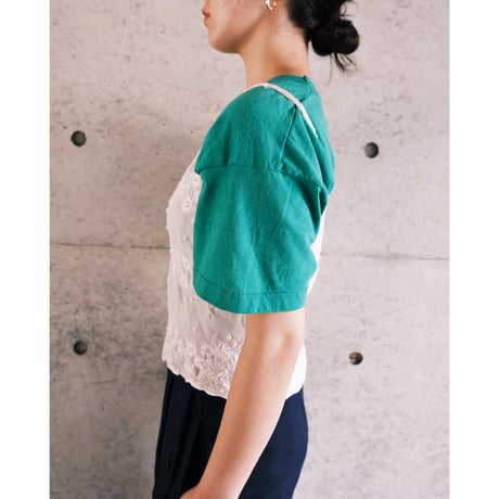 embroidery×beads camisole