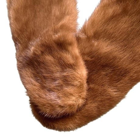 mink fur tippet