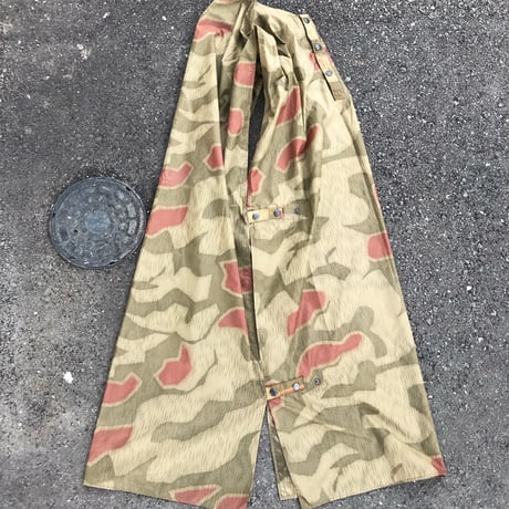 German army / rain poncho