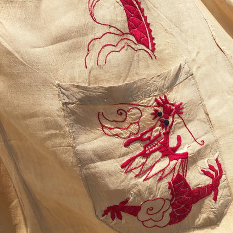 special vintage / KIMONO china gown
