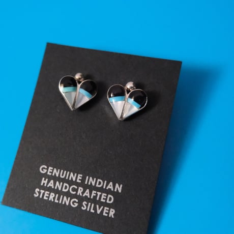 ZUNI / inlay heart pierce