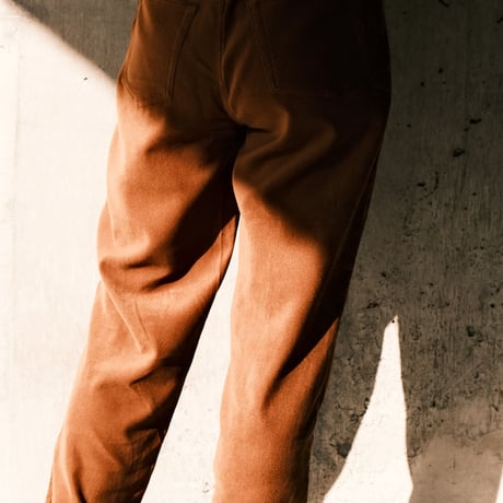 brown velours  pants