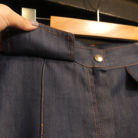 〜70s unknown / light oz flare chambray pants