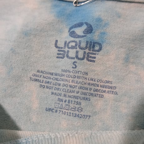 LIQUID BLUE / "Alice" tee