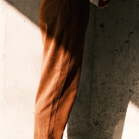brown velours  pants