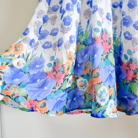 70s flower dress