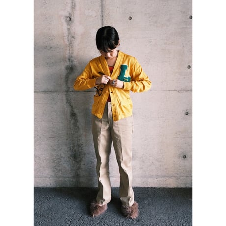 “L”  7th lettered cardigan