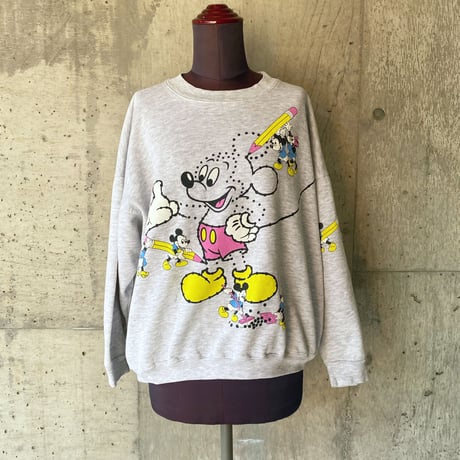 80s disney / Mickey & Minne print sweat
