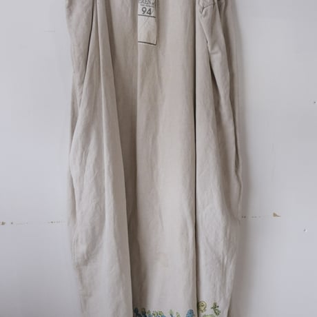 eski. × 画楽 / original linen dress