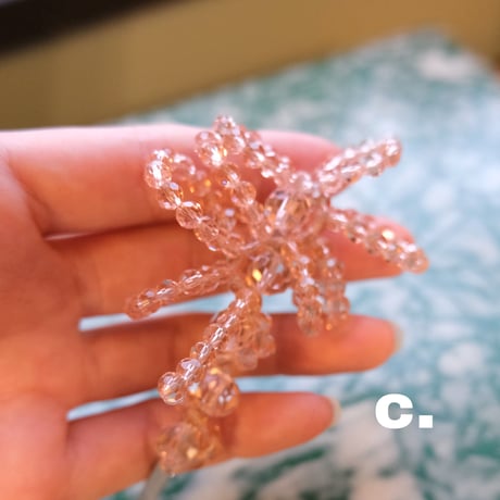 lili by SERI / flower hair pin / 3 colors