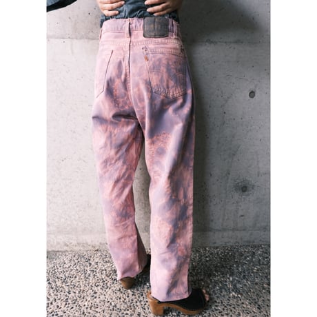Levi's / tie-dye denim pants