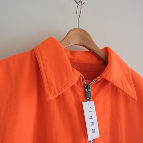 orange big jacket