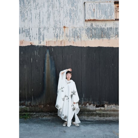 60s German army / snow camo poncho