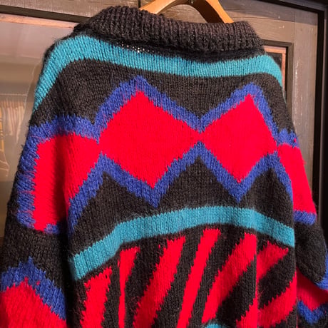 design knit cardigan