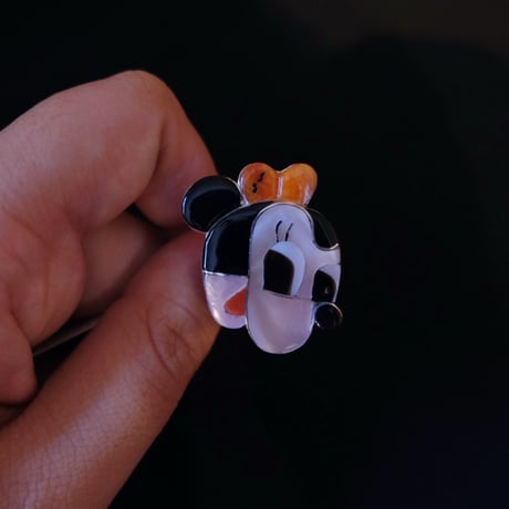 ZUNI "PaulaLeekity" Minnie ring