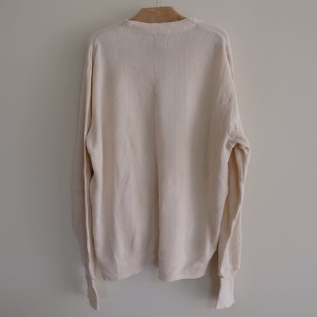 made in usa / acryl knit cardigan
