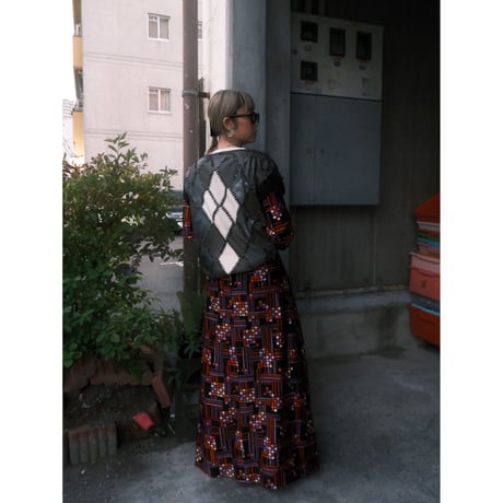 vintage / design long dress