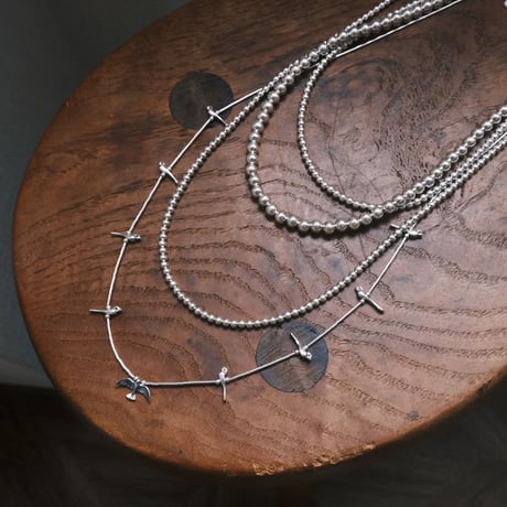 Indian jewelry / silver fetish necklace