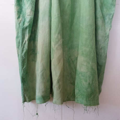 eski.  original dress / overdye "green"