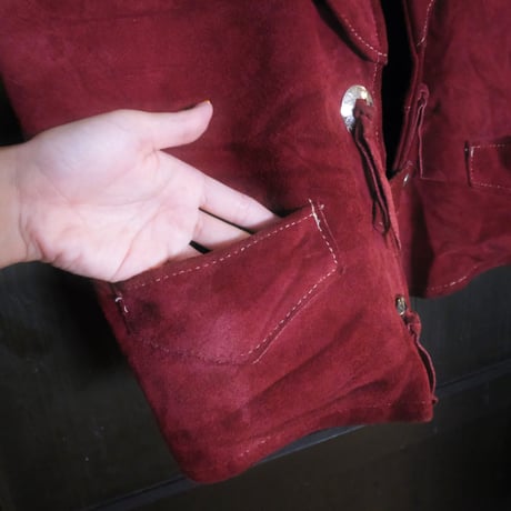 leather vest with star concho