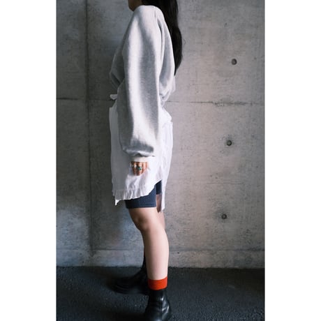 cotton apron with frill