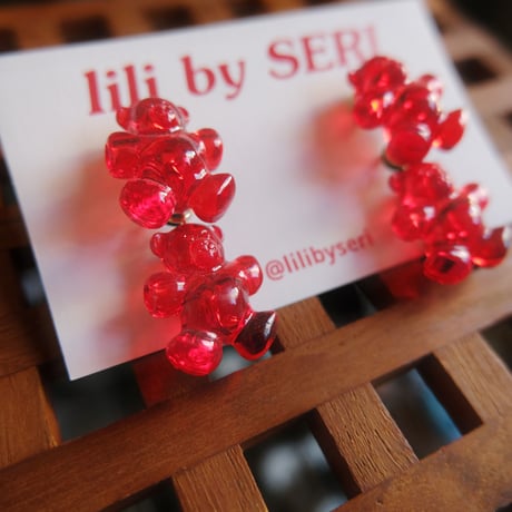 lili by SERI / zoo series "bear"/ red