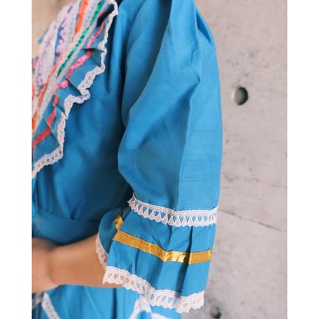 colorful ribbon dress
