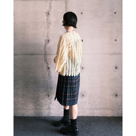 crochet cardigan with flare sleeve