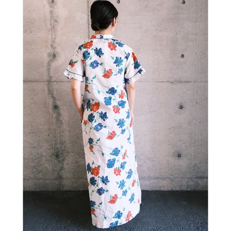flower print gown