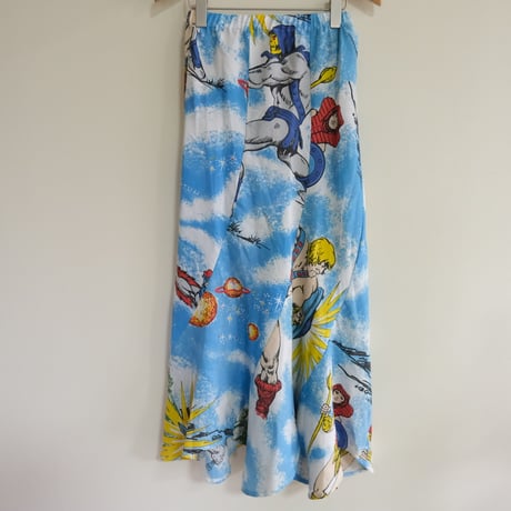 eski. original / bed sheet remake skirt
