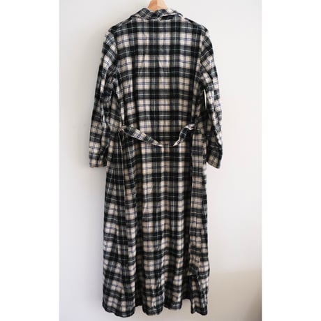 “PENDLETON” check wool lounge robe