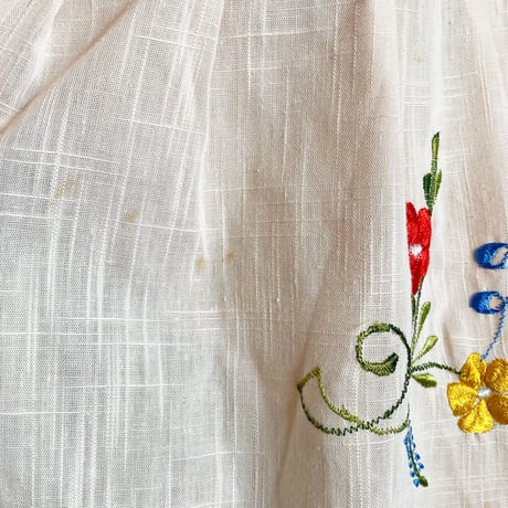 Euro vintage / embroidery dress