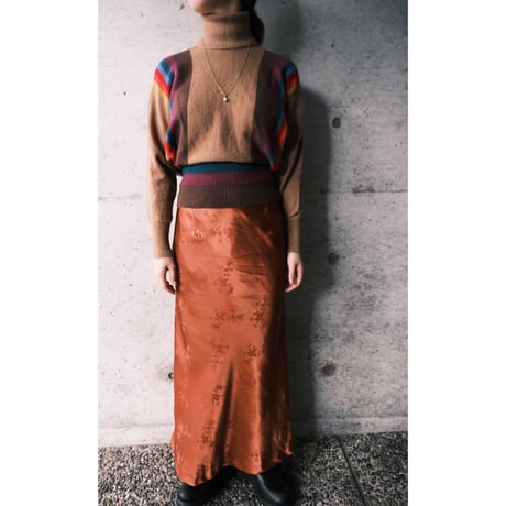 terracotta skirt